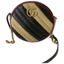 GG Marmont Round leather crossbody bag Gucci