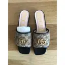 Leather sandals Gucci