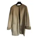Leather coat Jil Sander - Vintage