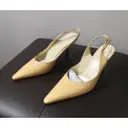 Leather heels Krizia