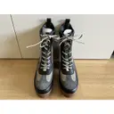 Laureate ankle leather lace up boots Louis Vuitton