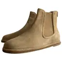Leather boots Loewe