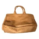 Madras leather handbag Prada