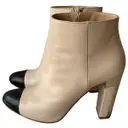 Leather ankle boots Marella