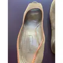 Leather heels Massimo Dutti