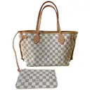 Neverfull leather tote Louis Vuitton