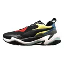 Leather low trainers Puma