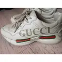 Rhyton leather trainers Gucci