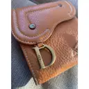Buy Dior Saddle leather wallet online - Vintage