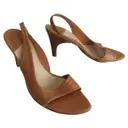 Beige Leather Sandals Kenneth Cole
