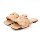 Buy Bottega Veneta BV Lido leather sandal online