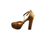 Leather heels Topshop