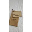 Triomphe Vintage leather clutch bag Celine - Vintage