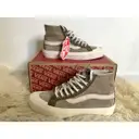 Leather trainers Vans