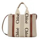 Woody leather tote Chloé