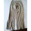 Aspesi Linen large pants for sale