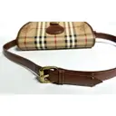 Buy Burberry Canterbury linen handbag online - Vintage