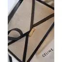 Diamond Clutch linen handbag Celine