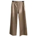 Linen large pants Falconeri