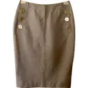 Linen mid-length skirt JC De Castelbajac