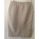 JC De Castelbajac Linen mid-length skirt for sale