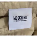 Linen jacket Moschino Cheap And Chic