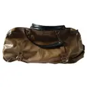Beige Patent leather Handbag Lanvin