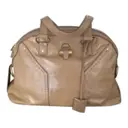 Beige Patent leather Handbag Muse Yves Saint Laurent