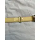 Patent leather belt Miu Miu
