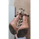Python sandals Aquazzura