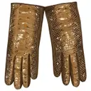 Python gloves Yves Saint Laurent