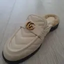 Shearling sandals Gucci