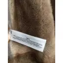 Shearling coat Massimo Dutti