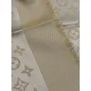 Châle Monogram shine silk stole Louis Vuitton