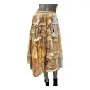 Silk maxi skirt Comme Des Garcons