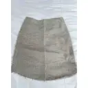 Buy Helmut Lang Silk mid-length skirt online