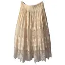 Silk mid-length skirt H&M Conscious Exclusive
