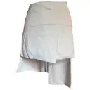Silk mid-length skirt Jil Sander