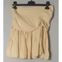 Buy Miu Miu Silk mini skirt online