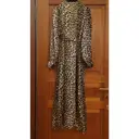 Buy Ganni Spring Summer 2020 silk maxi dress online