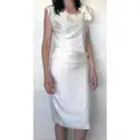 Silk mid-length dress Yves Saint Laurent