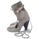 Isabel Marant Beige Suede Ankle boots for sale