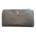 Vegan leather wallet Prada