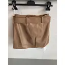 Buy Self-Portrait Vegan leather mini skirt online