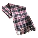 Wool scarf Burberry - Vintage