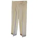 Wool large pants Henry Cotton