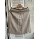 Buy Inès De La Fressange Paris Wool mid-length skirt online