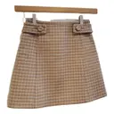 Wool mini skirt Prada
