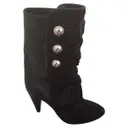Bart leather boots Isabel Marant