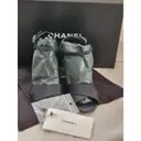 Cloth sandals Chanel
